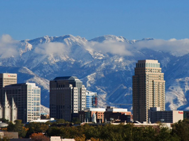 Utah city hero image
