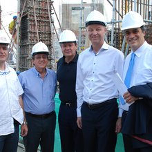 CEO of WTCA visit WTC CALI Project