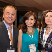 Boon Tan, WTC Arkansas, Pamela Pascual, WTC Manila & Caroline Tompkins, CEO, FITT