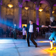 Members dancing at the 45th General Assembly, Gala Dinner