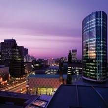 WTC Rotterdam by night