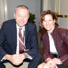 CEO Eric Dahl and EVP Bella Heule