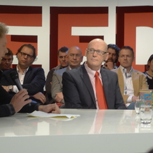 Live broadcasting the managing director WTC Leeuwarden