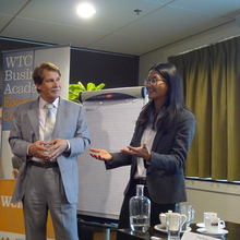 The lecturers during the course