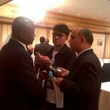 Interaction with the press