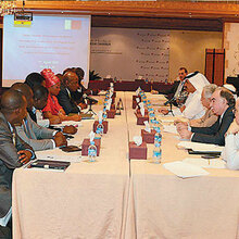 GHANA DELEGATION AT THE QATAR CHAMBER