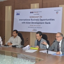 Dignitaries at the workshop