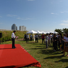 vice-mayor of Quanzhou speaks on the opening ceremony