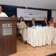 Goa CM addressing the guests