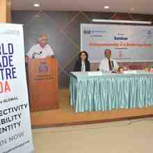 Hon. Chief Guest, Mr Manguirish Pai Raiker adressing the guests