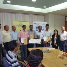 World Food Day, 2015 celebrated by felicitation of farmers