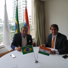 Sagar Chordia with Luciano Menezes