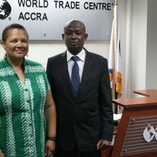 BOARD MEMBER OF WTC SAVANNAH VISITS WTC ACCRA