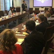 Attendees during Tianjin presentation