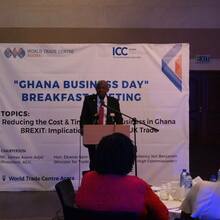WTC ACCRA ''GHANA BUSINESS DAY'' BREAKFAST MEETING