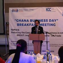 WTC ACCRA ''GHANA BUSINESS DAY'' BREAKFAST MEETING