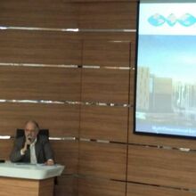 WTC NM Advisor Mr Jayant Ghate giving presentation on WTC NM during the Seminar