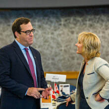 Luncheon with Pierre Cléroux