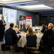 Luncheon with Pierre Cléroux