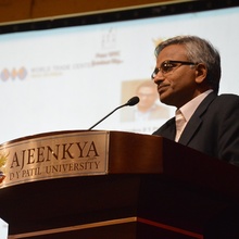 Mr. Venkat addressing on the Theme