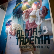 Sir Lawrence Alma-Tadema, Coign of Vantage, 1895, oil on canvas, Collection of Ann and Gordon Getty