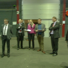 Tour at the location of the General Assemby in 2018