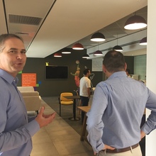 Group at Mindspace Offices in Tel Aviv