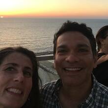 MWTC Executive Director with Suresh Daniel of Rocky Mountain Biologicals