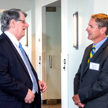 Board Chairman Gary Biehn Networking