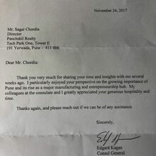 US Consul General visits WTC Pune