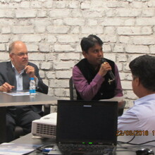 Mr. Jayesh Khade addressing the audience