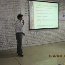 Mr Hemant Wanelkar from NSIC