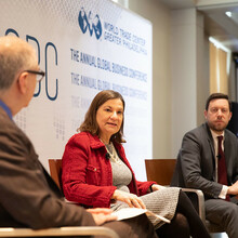 H.E. Martha Barcena Coqui and Ross Allen