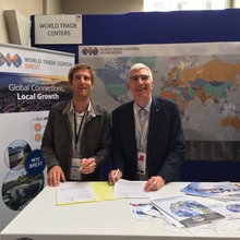 Signature of a partnership between the WTC Rennes Bretagne and the CCE Bretagne