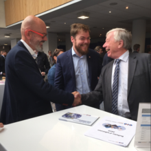 Meeting between Sébastien Cann, WTC Brest and French Deputy, Jean-Charles Larsonneur