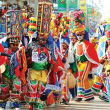 Carnivals in Barranquilla.