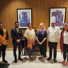 Dinner at the Sheraton 