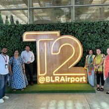 Tour of the new terminal at the Kempegowda International Airport