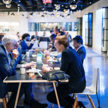 Kicking off Day 1 of the 2022 WTCA Member Forum (October 24, 2022) with networking breakfast