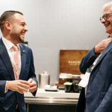 Ed Allison-Wright (WTC Gibraltar) and Luc Doublet (WTC Lille)