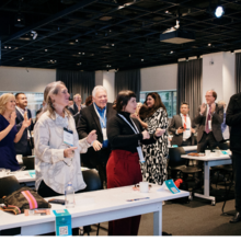 WTCA Members dancing during the last session of the 2022 WTCA Member Forum