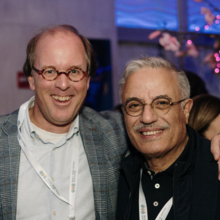 Ahmed Tibaoui (WTC Algiers, WTCA Board Member) and Freerk Faber (WTC Twente, WTCA Board Member)