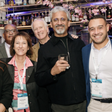 Scott Center (WTC Savannah, WTCA Board Member), Patricia Moinard (WTC Metz-Saarbruecken), Gwenaele Montagner (WTC Toronto), Brian Wesley Kirton (WTC Georgetown), Jim Perry (WTCA General Counsel)...