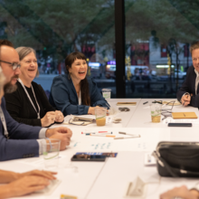 Members participating in the WTCA North American Regional Meeting