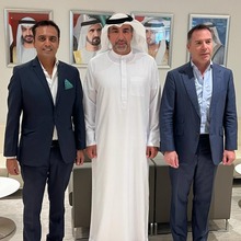 World Trade Center Pune CIO and Executive Director- Niraj Khinvasara at Dubai World Trade Centre for Gulf Food