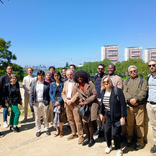 Visit of the Olympic Village with members of Club WTC Paris