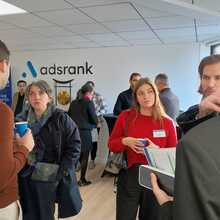 Networking event at Adsrank