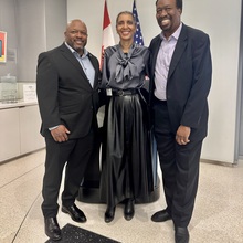 Brian Oglesby, Cassandra Dorrington, Terrance Clark