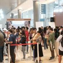Attendees of Toast Wedding Fair 2025 at WTCMM Lobby